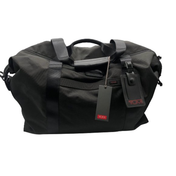 Tumi Other - Tumi Small Soft Nylon Travel Satchel Bag Black